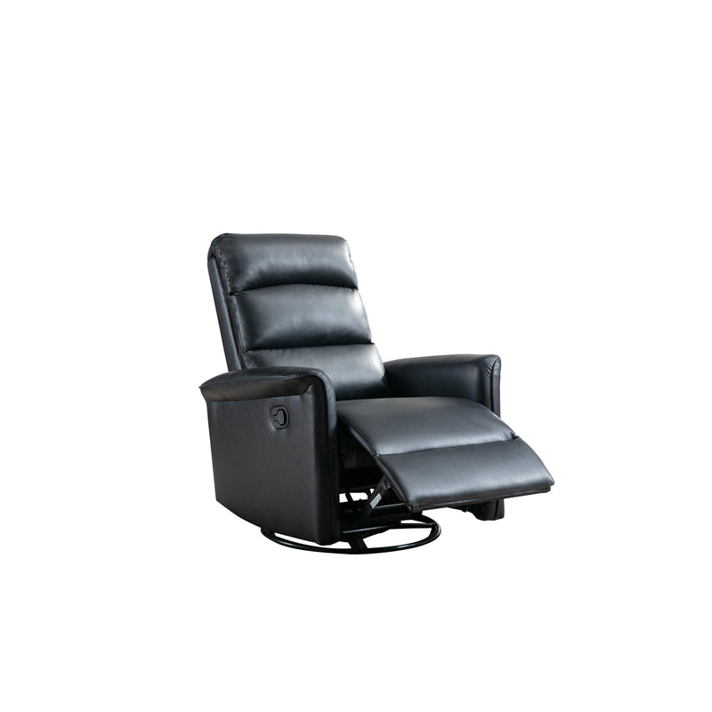 Mazin Furniture Albert Glider Leather Recliner 99930GRY-1G IMAGE 2