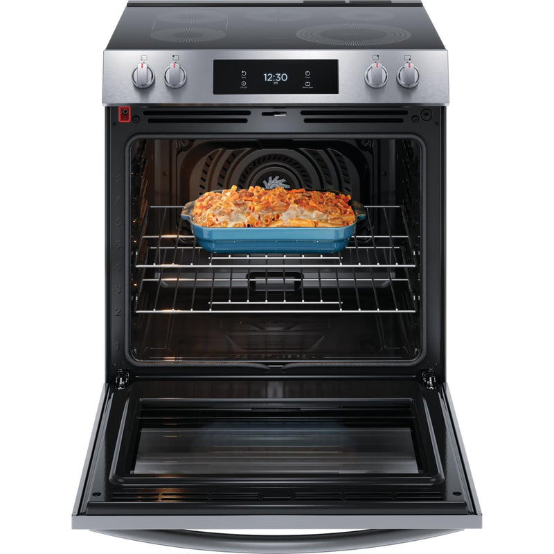 Frigidaire Gallery 30-inch Electric Range Convection Technology GCFE306CBF IMAGE 3