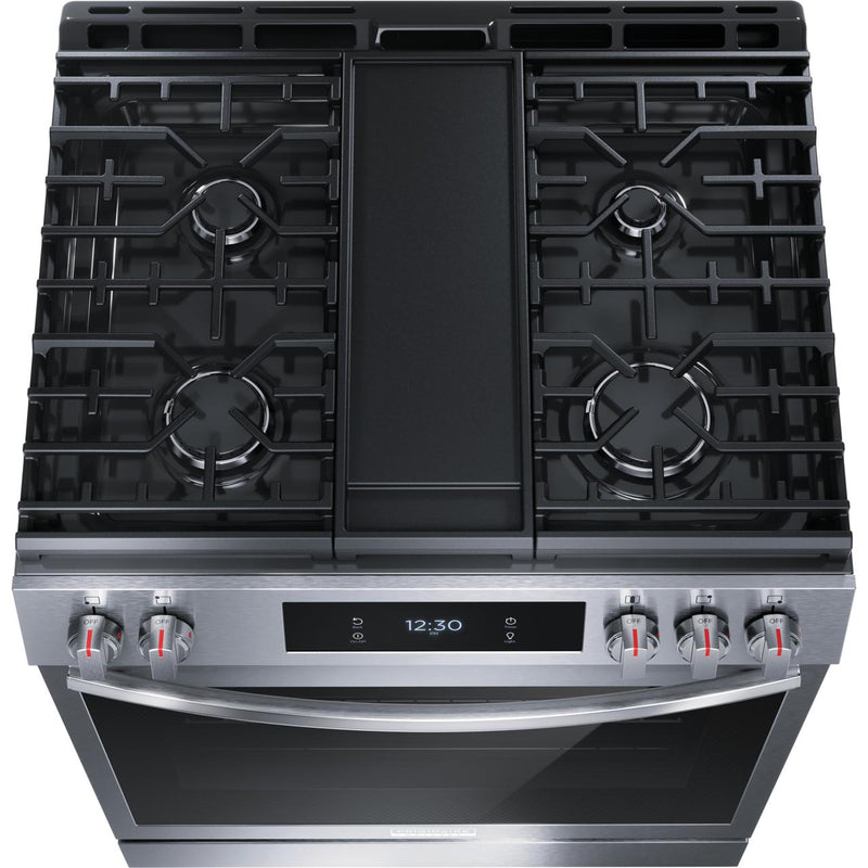 Frigidaire Gallery 30-inch Gas Range with Convection Technology GCFG3060BF IMAGE 4