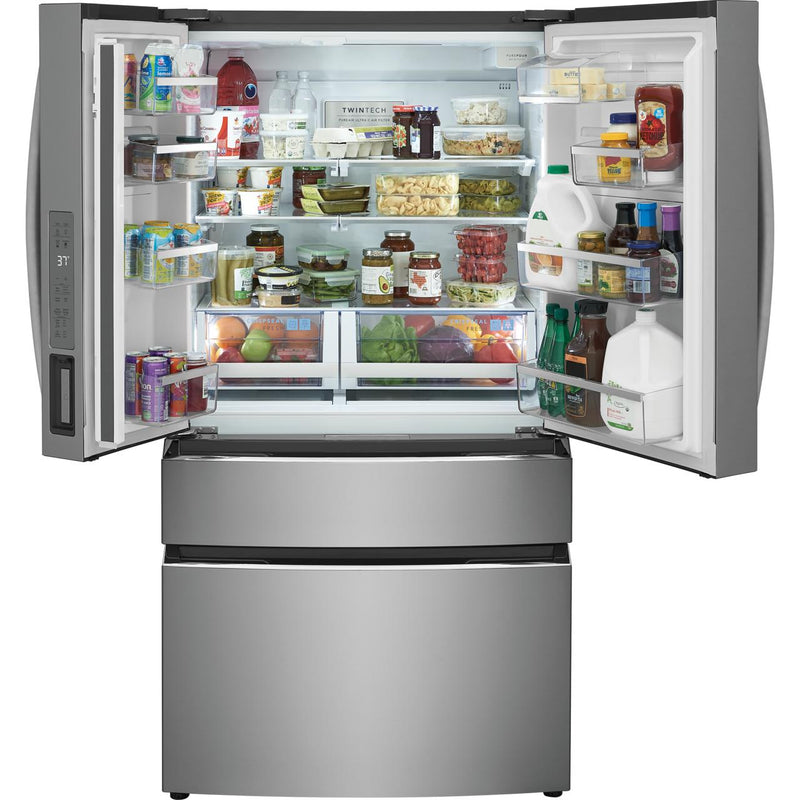 Frigidaire Gallery 36-inch, 22.1 cu. ft. Counter-Depth French 4-Door Refrigerator with Interior Ice Maker GRMG2272CF IMAGE 3