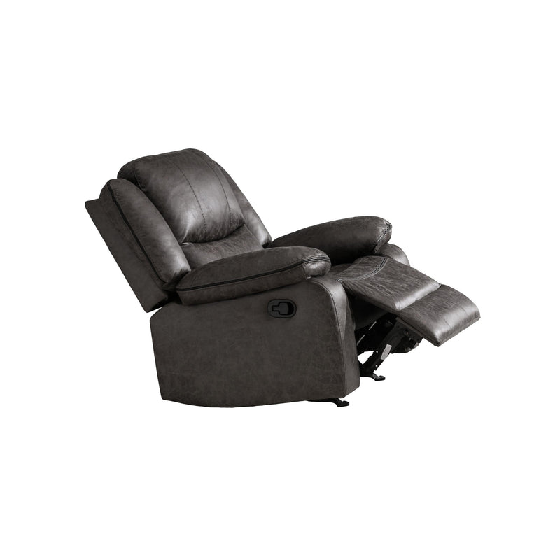 Mazin Furniture Everett Rocker Fabric Recliner 99849GRY-1 IMAGE 2