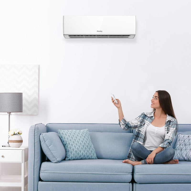 Danby 12,000 BTU Mini-Split Air Conditioner with Heat Pump and Variable Speed Inverter DAS120GAHWDB IMAGE 2