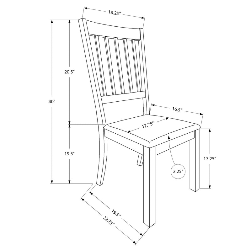 Monarch Dining Chair I 1312 IMAGE 12