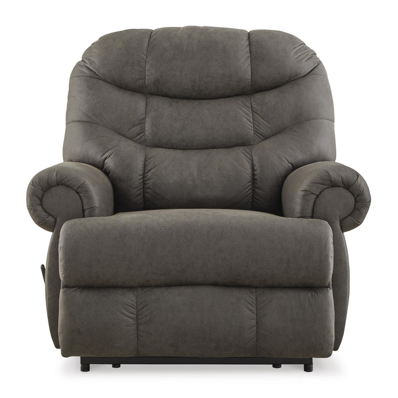 Signature Design by Ashley Camera Time Leather Look Recliner with Wall Recline 6570729C IMAGE 3