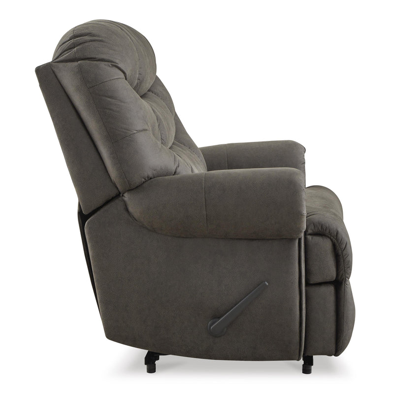 Signature Design by Ashley Camera Time Leather Look Recliner with Wall Recline 6570729C IMAGE 4