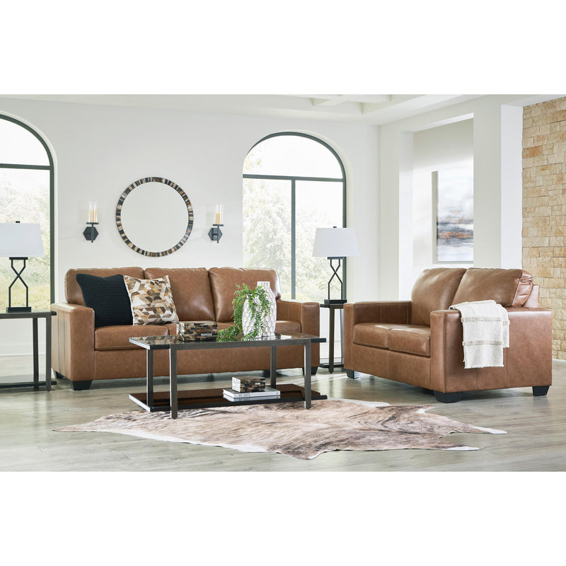 Signature Design by Ashley Bolsena Stationary Leather Match Loveseat 5560335C IMAGE 11