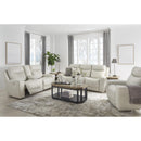  Signature Design by Ashley Mindanao U5950518C Power Reclining Loveseat with Console and Adjustable Headrest IMAGE 13