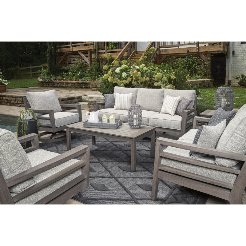 Signature Design by Ashley Hillside Barn P564-821 Swivel Lounge with Cushion IMAGE 8