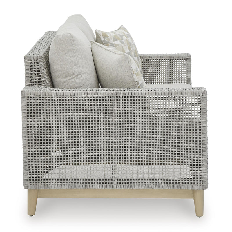 Signature Design by Ashley Seton Creek P798-835 Loveseat with Cushion IMAGE 3