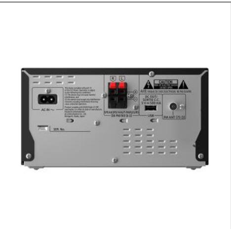 Panasonic 80-Watt Neat Micro System with CD, Radio, and Bluetooth® SC-PM700 IMAGE 4
