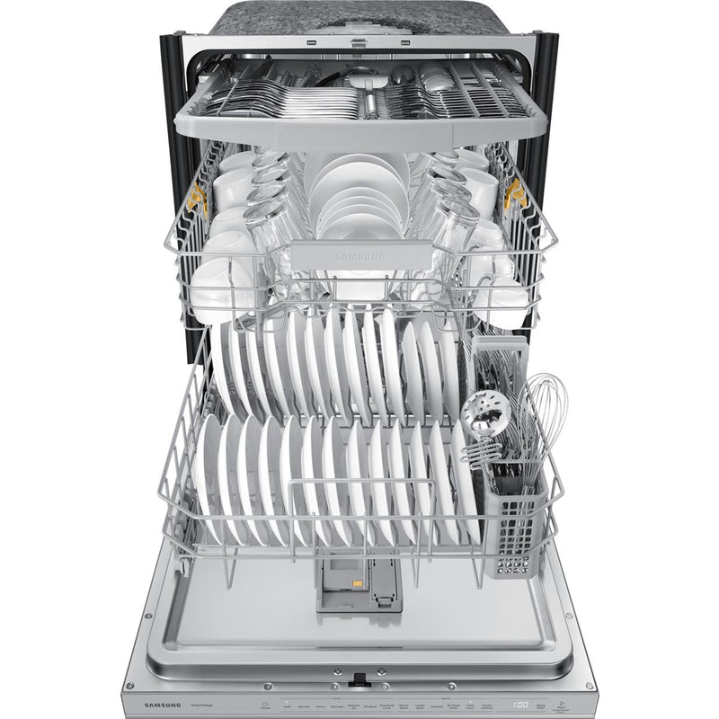  Samsung 24-inch Built-in Dishwasher with Wi-Fi Connectivity DW80CG5451SR/AA IMAGE 3