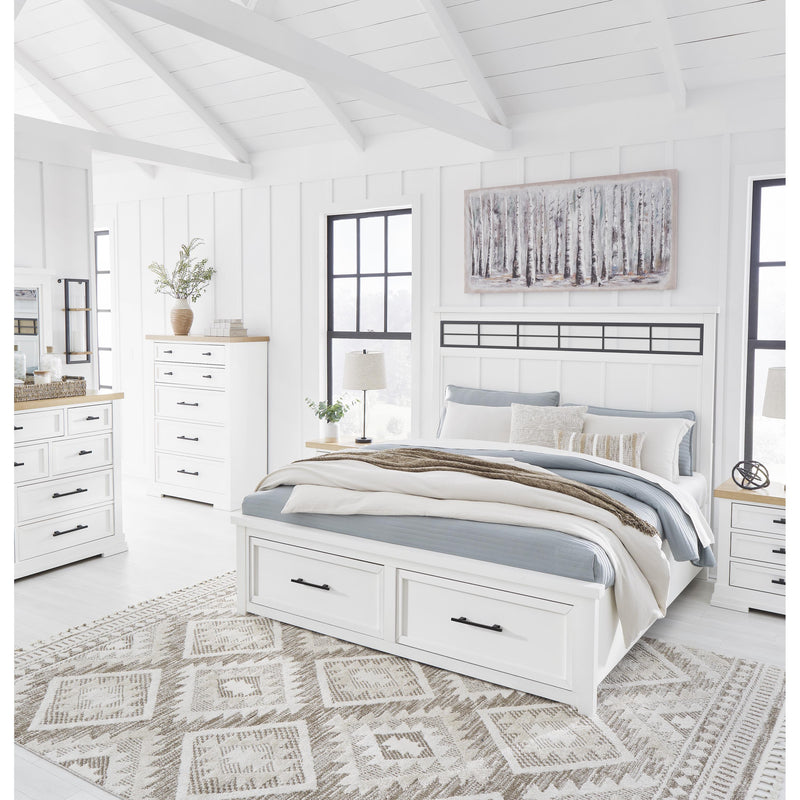 Benchcraft Ashbryn California King Panel Bed with Storage B844-58/B844-56S/B844-94 IMAGE 5