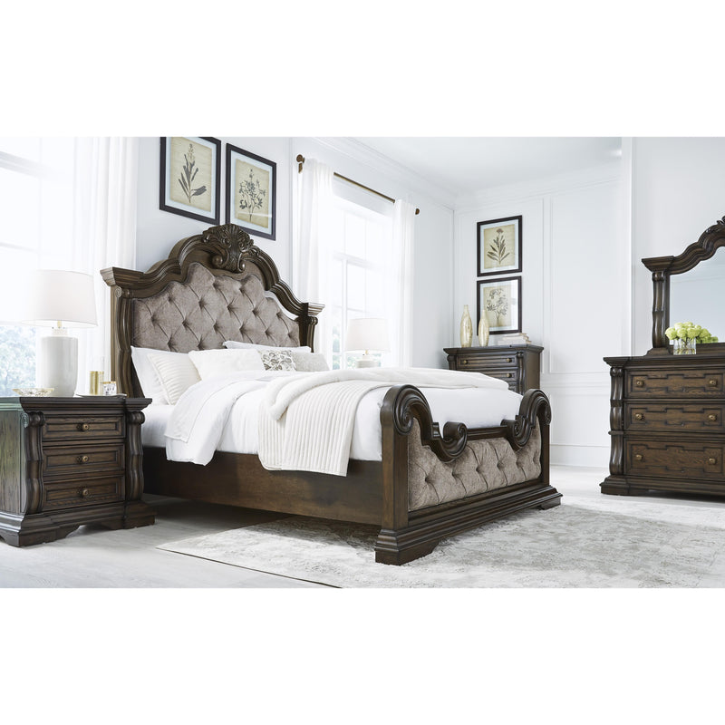 Signature Design by Ashley Maylee California King Upholstered Panel Bed B947-58/B947-56/B947-94 IMAGE 7