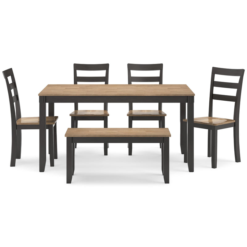 Signature Design by Ashley Gesthaven 6 pc Dinette D396-325 IMAGE 2