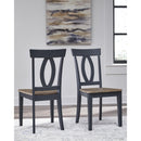  Signature Design by Ashley Landocken D502-01 Dining Room Side Chair IMAGE 5