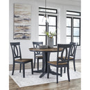  Signature Design by Ashley Landocken D502-15 Round Dining Room Table IMAGE 6
