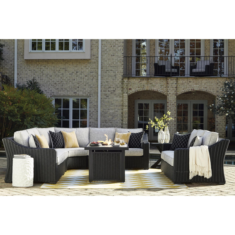 Signature Design by Ashley Beachcroft P792-773 Rectangular Fire Pit Table IMAGE 14