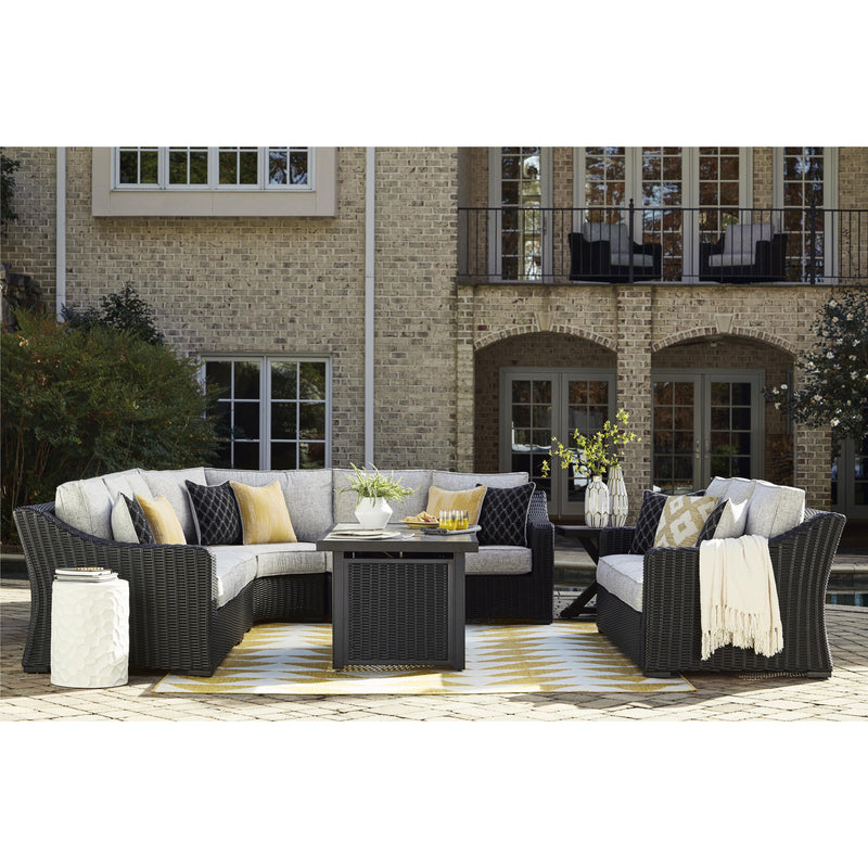 Signature Design by Ashley Beachcroft P792P2 4 pc Outdoor Sectional IMAGE 6