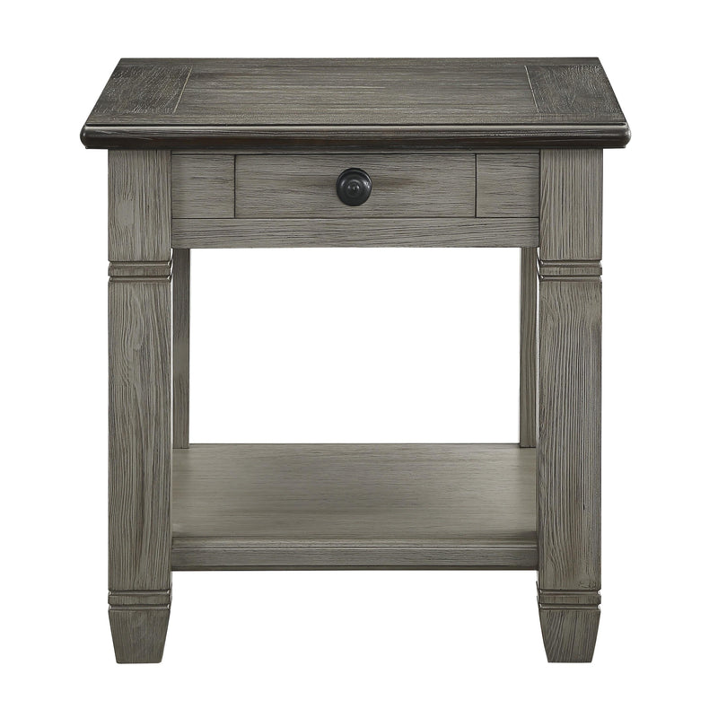 Mazin Furniture Granby End Table 5627GY-04 IMAGE 1