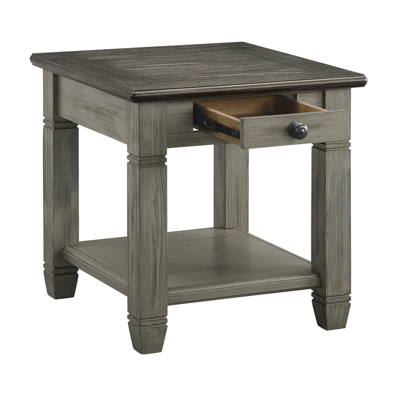 Mazin Furniture Granby End Table 5627GY-04 IMAGE 3