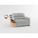  Mazin Furniture Holleman 9333GY-2 Love Seat IMAGE 7