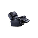 Mazin Furniture Maddox Rocker Leather Recliner 99917BLK-1RR IMAGE 2