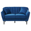  Mazin Furniture Odette 99880NAV-2 Loveseat IMAGE 1