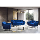  Mazin Furniture Odette 99880NAV-1 Chair IMAGE 6