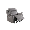  Mazin Furniture Cyrus 99840PN-LG-1G Power Glider Recliner IMAGE 2