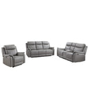  Mazin Furniture Cyrus 99840PN-LG-1G Power Glider Recliner IMAGE 3
