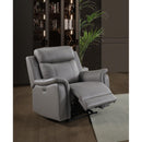  Mazin Furniture Cyrus 99840PN-LG-1G Power Glider Recliner IMAGE 6