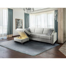  Mazin Furniture Hudson 9049PLT-3SC Reversible Sectional with 2 Pillows and Storage Chaise IMAGE 10