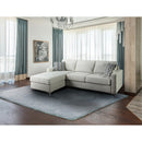  Mazin Furniture Hudson 9049PLT-3SC Reversible Sectional with 2 Pillows and Storage Chaise IMAGE 9