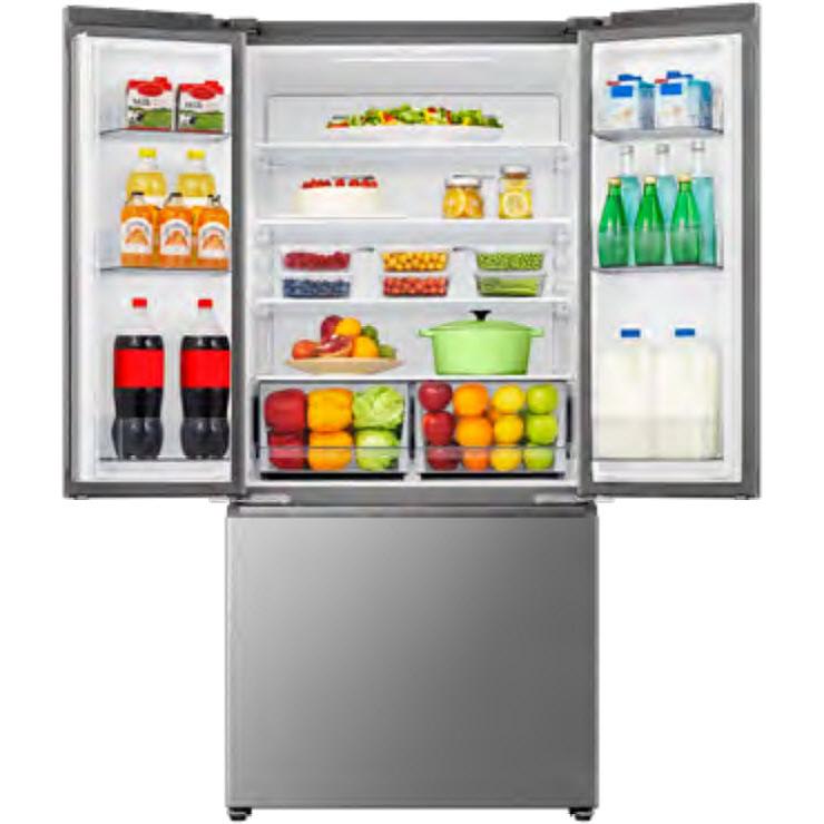 Hisense 31.3-inch, 22.1 cu. ft. French 3-Door Refrigerator with LED Lighting RF22B3FSE IMAGE 2