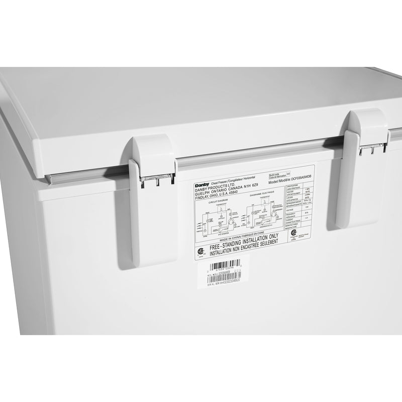 Danby 3.5 cu. ft. Chest Freezer DCF035A5WDB IMAGE 15