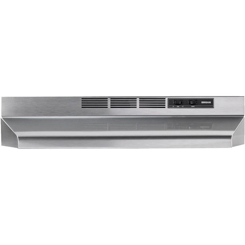 Broan 30-inch BU2 Under-Cabinet Hood BU230SF IMAGE 3