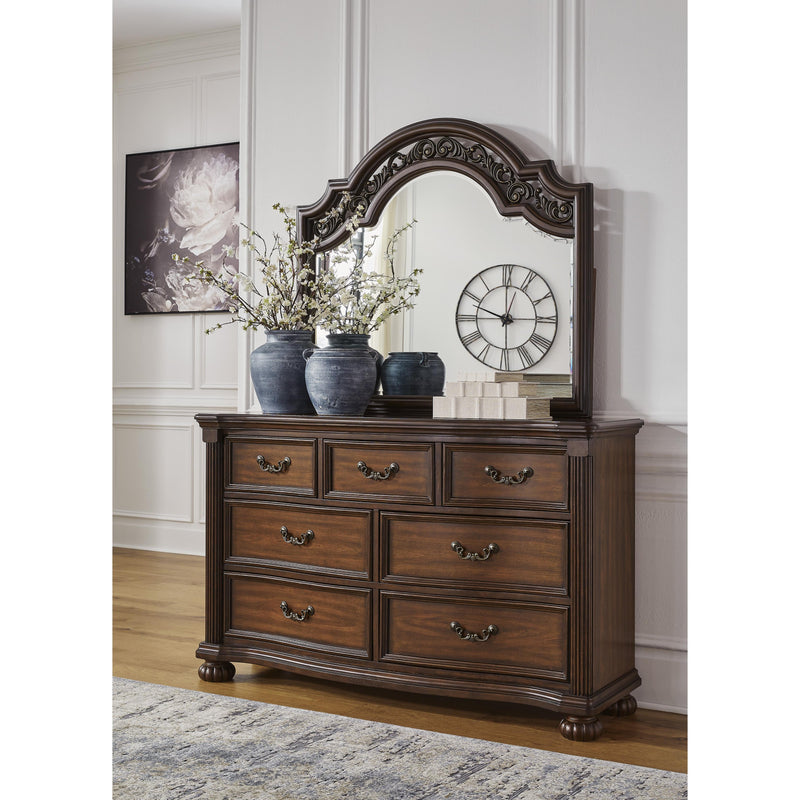 Signature Design by Ashley Lavinton 7-Drawer Dresser with Mirror B764-31/B764-36 IMAGE 2