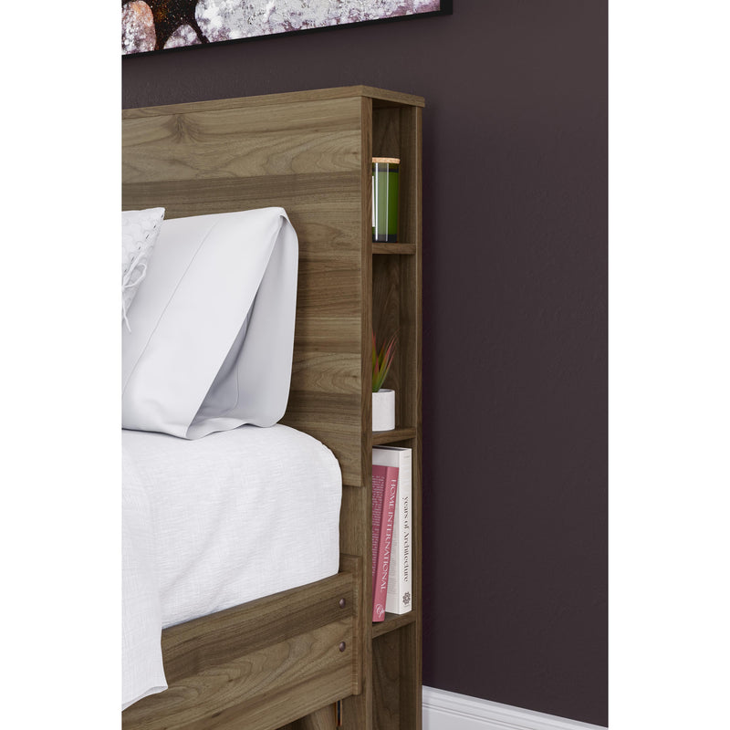 Signature Design by Ashley Aprilyn EB1187-165 Queen Bookcase Headboard IMAGE 3