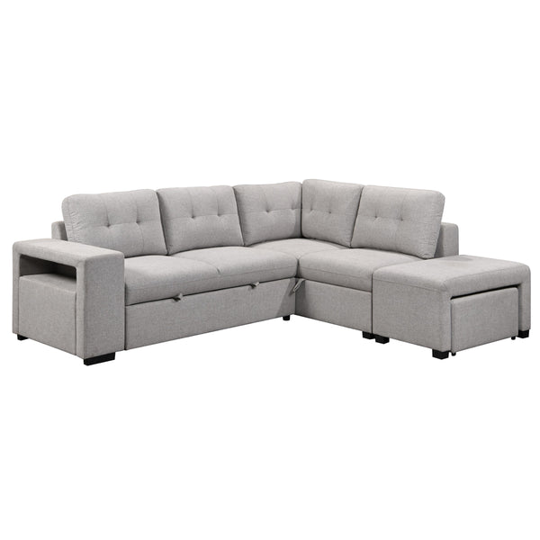 Primo International Casa Sienna Collection Fabric Sleeper Sectional UD16230573STX3/UD16230573STCR/UD16230573STOT IMAGE 1