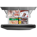 Midea 18.4 cu. ft. Counter-Depth French 3-Door Refrigerator MRF18B4AST IMAGE 3