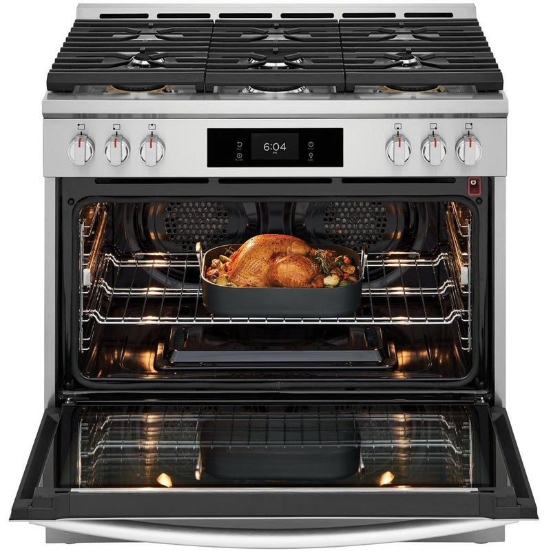 Frigidaire Gallery 36-inch Gas Range GCFG3661AF IMAGE 4