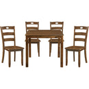  Mazin Furniture Stowe 5891 5 pc Dinette Set IMAGE 2