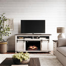  Jofran Madison County 1706-FP6432R Electric Fireplace Media Console IMAGE 2