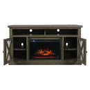  Jofran Telluride 2230-FP6032 Electric Fireplace Media Console - Driftwood IMAGE 3