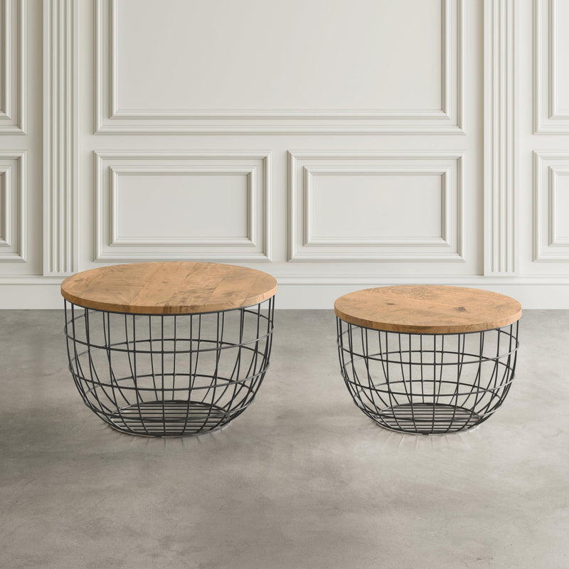 Jofran Rondo Nesting Tables 2330-3026BL IMAGE 10