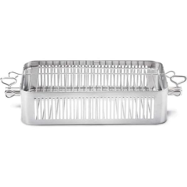 Napoleon Adjustable Stainless Steel Rotisserie Basket 57013 IMAGE 1