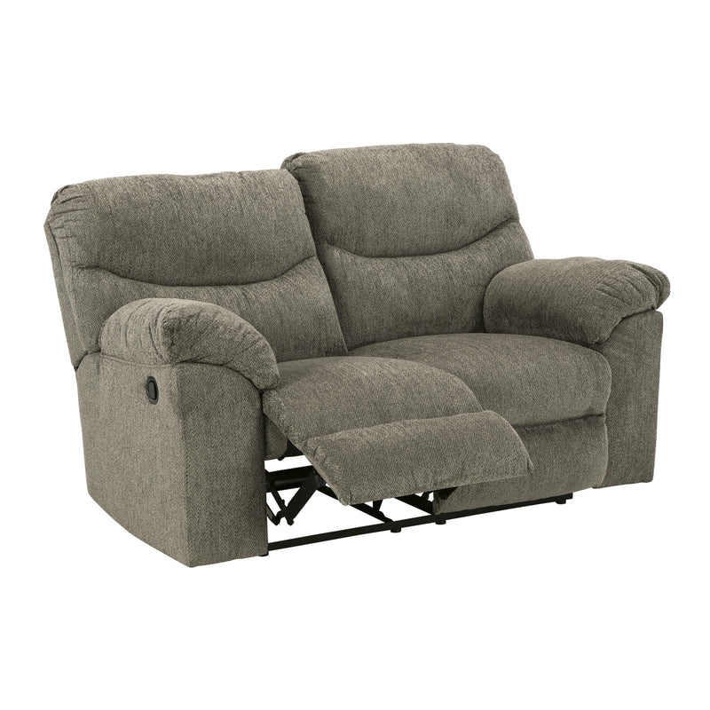 Signature Design by Ashley Alphons Reclining Fabric Loveseat 2820186C IMAGE 2