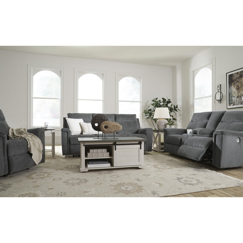 Signature Design by Ashley Barnsana Power Reclining Fabric Loveseat with Console 3320296C IMAGE 10