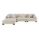  Mazin Furniture Traverse 8555BE*4OT 4 pc Modular Sectional with Ottoman IMAGE 4