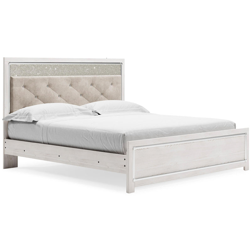 Signature Design by Ashley Altyra King Upholstered Panel Bed B2640-58/B2640-56/B2640-95/B100-14 IMAGE 1